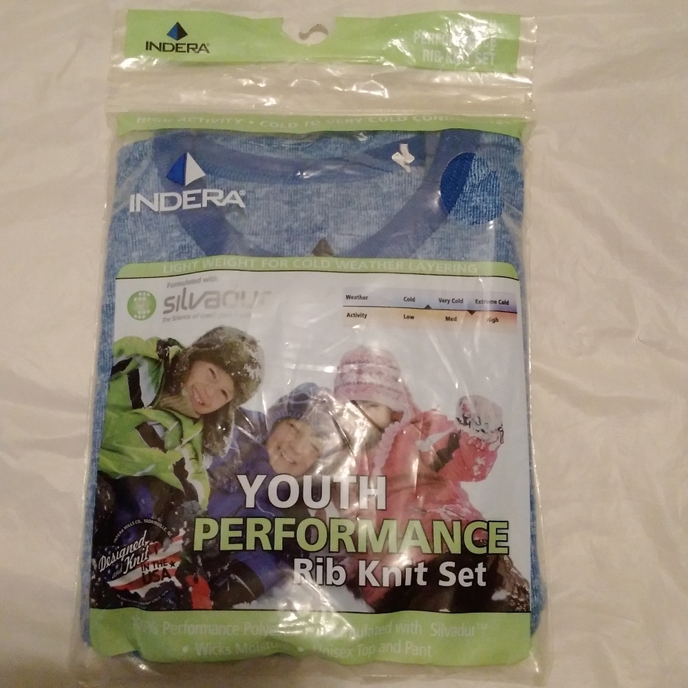 NIP Indera youth performance rib knit set sm 6/8